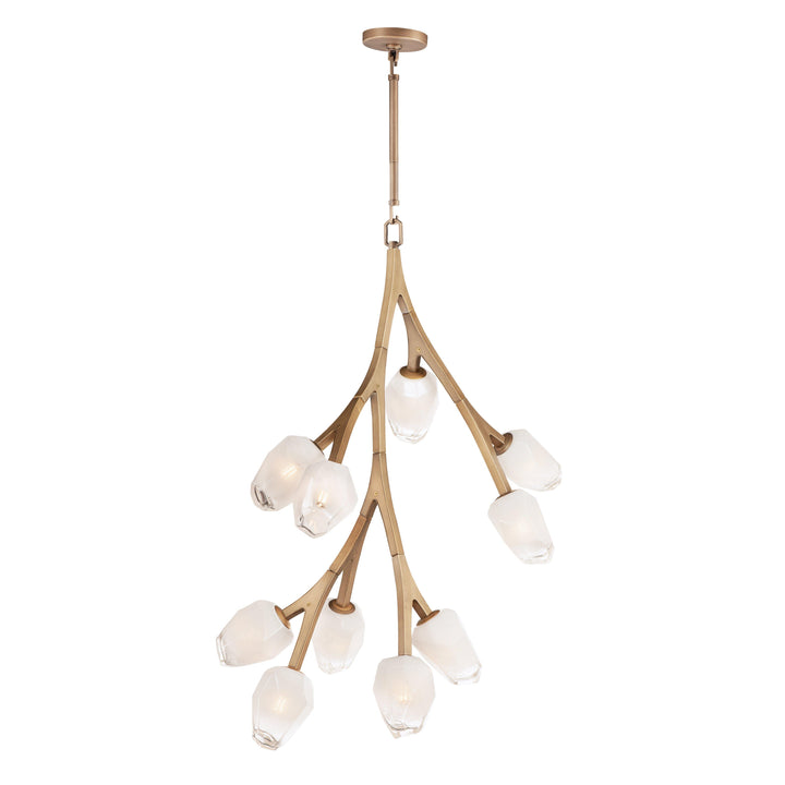 ET2 Blossom 10 Light Pendant E32798 Pendants ET2 Natural Aged Brass  