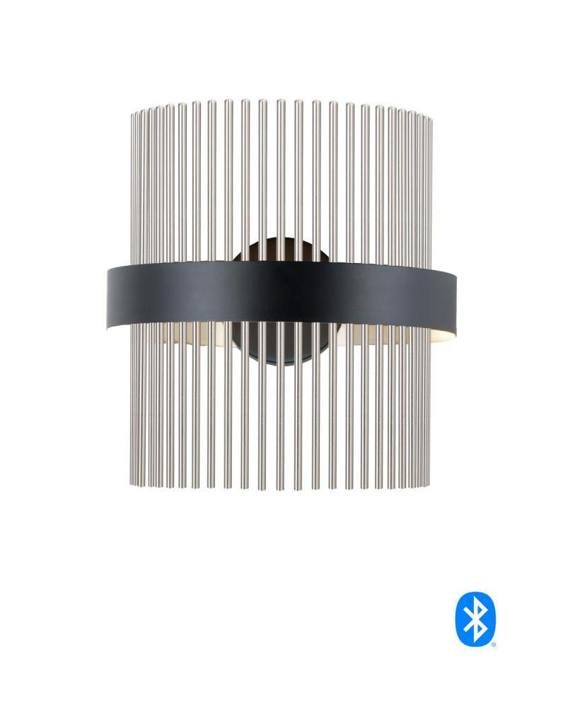 ET2 Chimes-Wall Sconce 34201 Wall Sconces ET2 Black|Nickel  