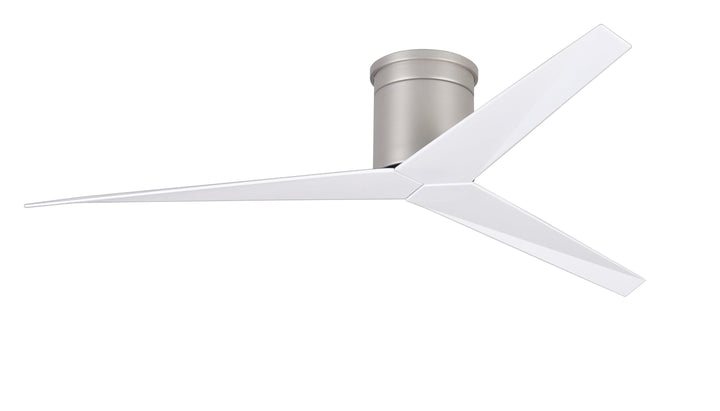 Matthews Fan Company Eliza-H Three Blade Flush Mount EKH Ceiling Hugger Fans Matthews Fan Company   