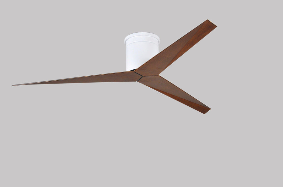 Matthews Fan Company Eliza-H Three Blade Flush Mount EKH Ceiling Hugger Fans Matthews Fan Company   