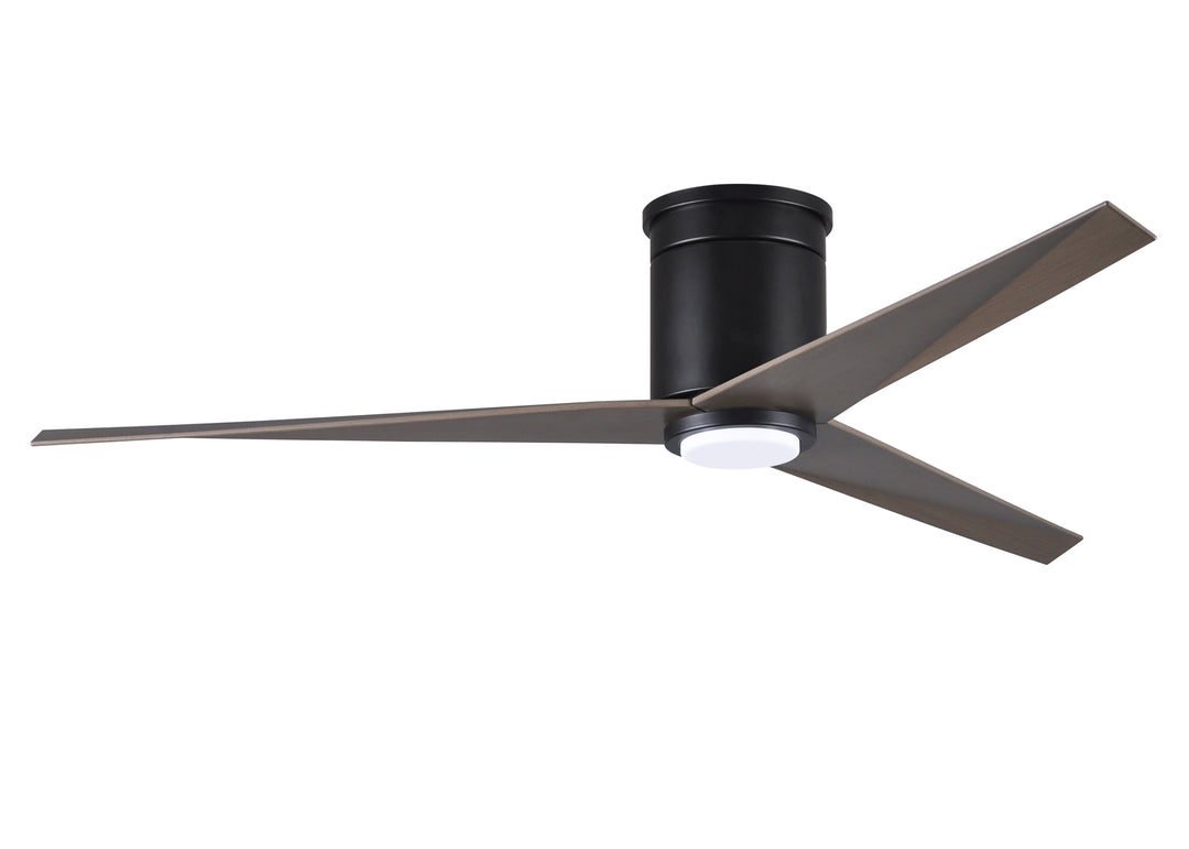 Matthews Fan Company Eliza-HLK Three Blade Flush Mount with Light Kit EKHLK Indoor Ceiling Fans Matthews Fan Company   