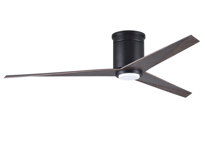 Matthews Fan Company Eliza-HLK Three Blade Flush Mount with Light Kit EKHLK Indoor Ceiling Fans Matthews Fan Company   