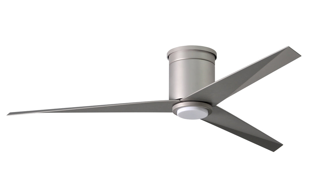 Matthews Fan Company Eliza-HLK Three Blade Flush Mount with Light Kit EKHLK Indoor Ceiling Fans Matthews Fan Company   