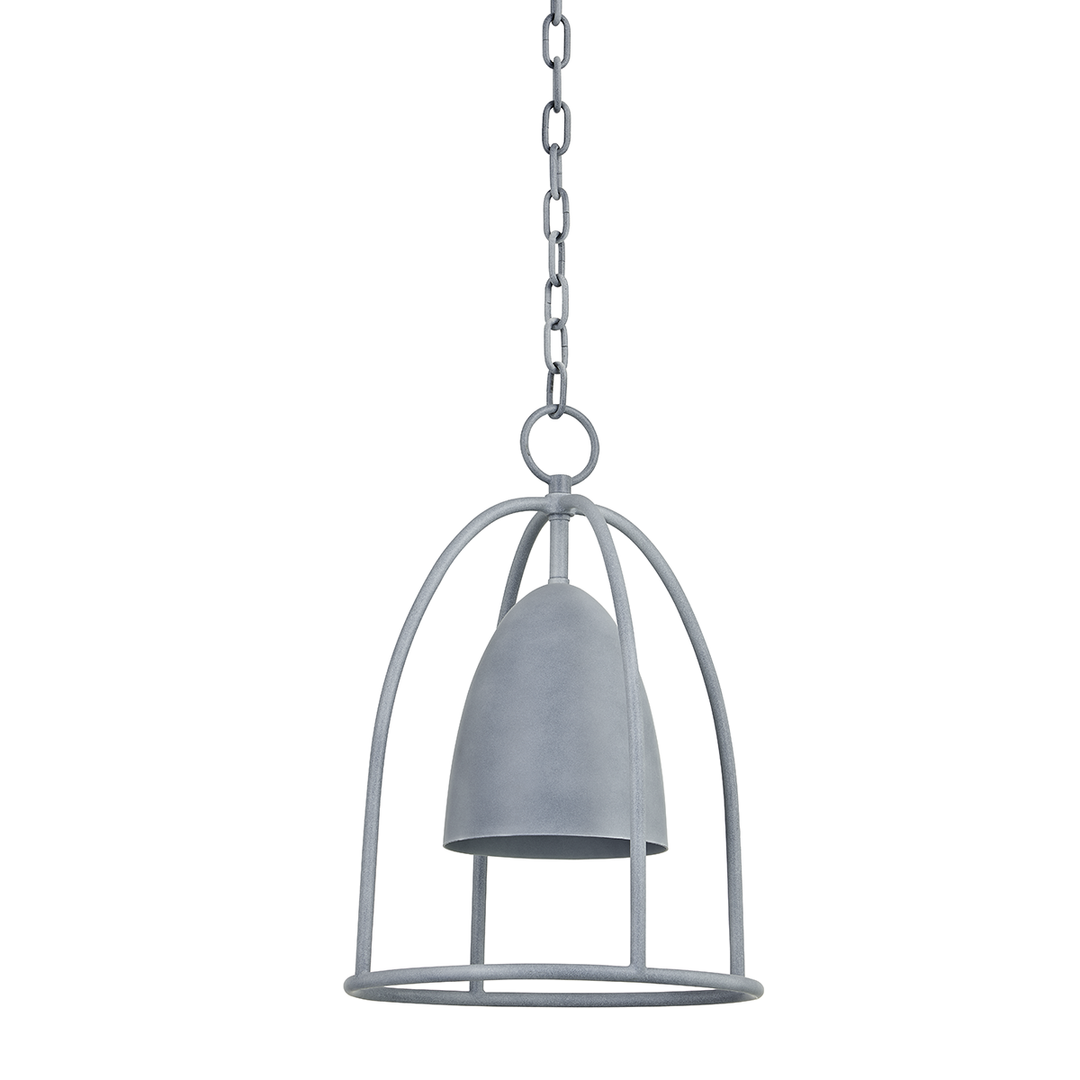 Troy Lighting 1 LIGHT SMALL EXTERIOR LANTERN F1116 Pendants Troy Lighting WEATHERED ZINC  