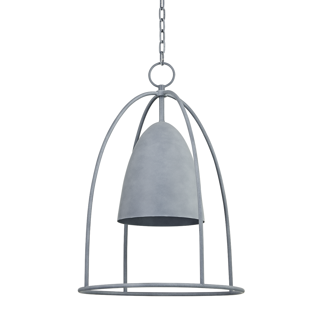 Troy WISTERIA 1 LIGHT LARGE EXTERIOR LANTERN F1125 Outdoor l Wall Troy Lighting WEATHERED ZINC  