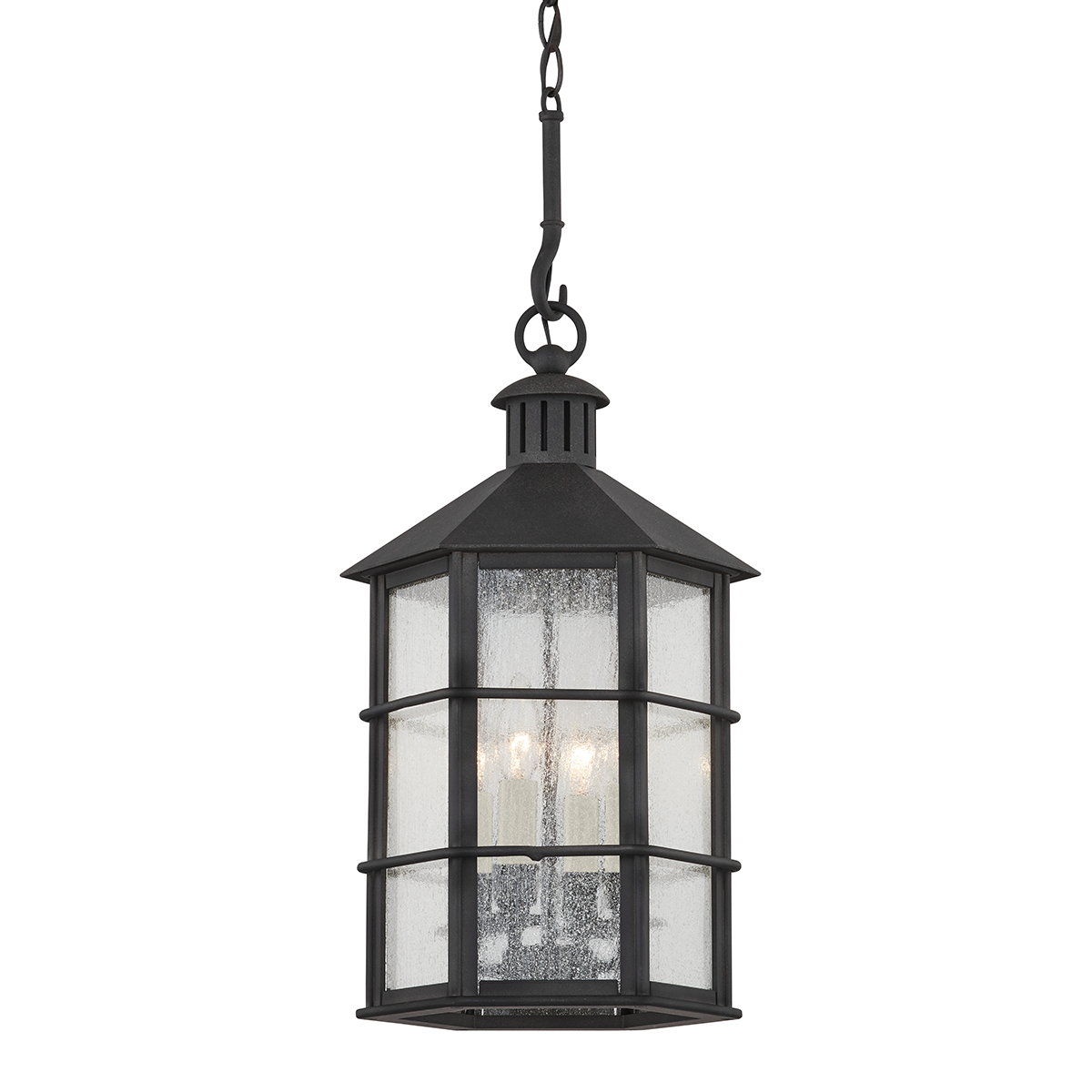 Troy Lighting 4 LIGHT EXTERIOR LANTERN F2526 Outdoor l Wall Troy Lighting FRENCH IRON  