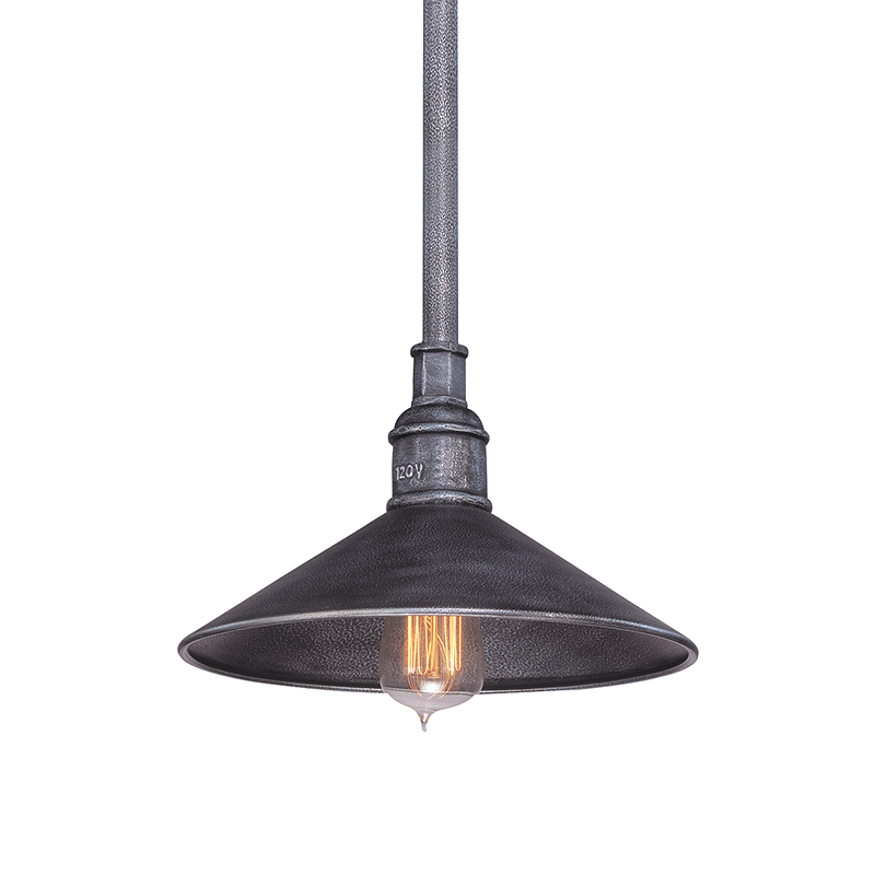 Troy Lighting TOLEDO 1LT PENDANT SMALL F2773 Outdoor Light Fixture l Hanging Troy Lighting OLD SILVER  