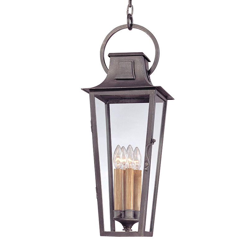 Troy Lighting PARISIAN SQUARE 4LT HANGING LANTERN LARGE F2967