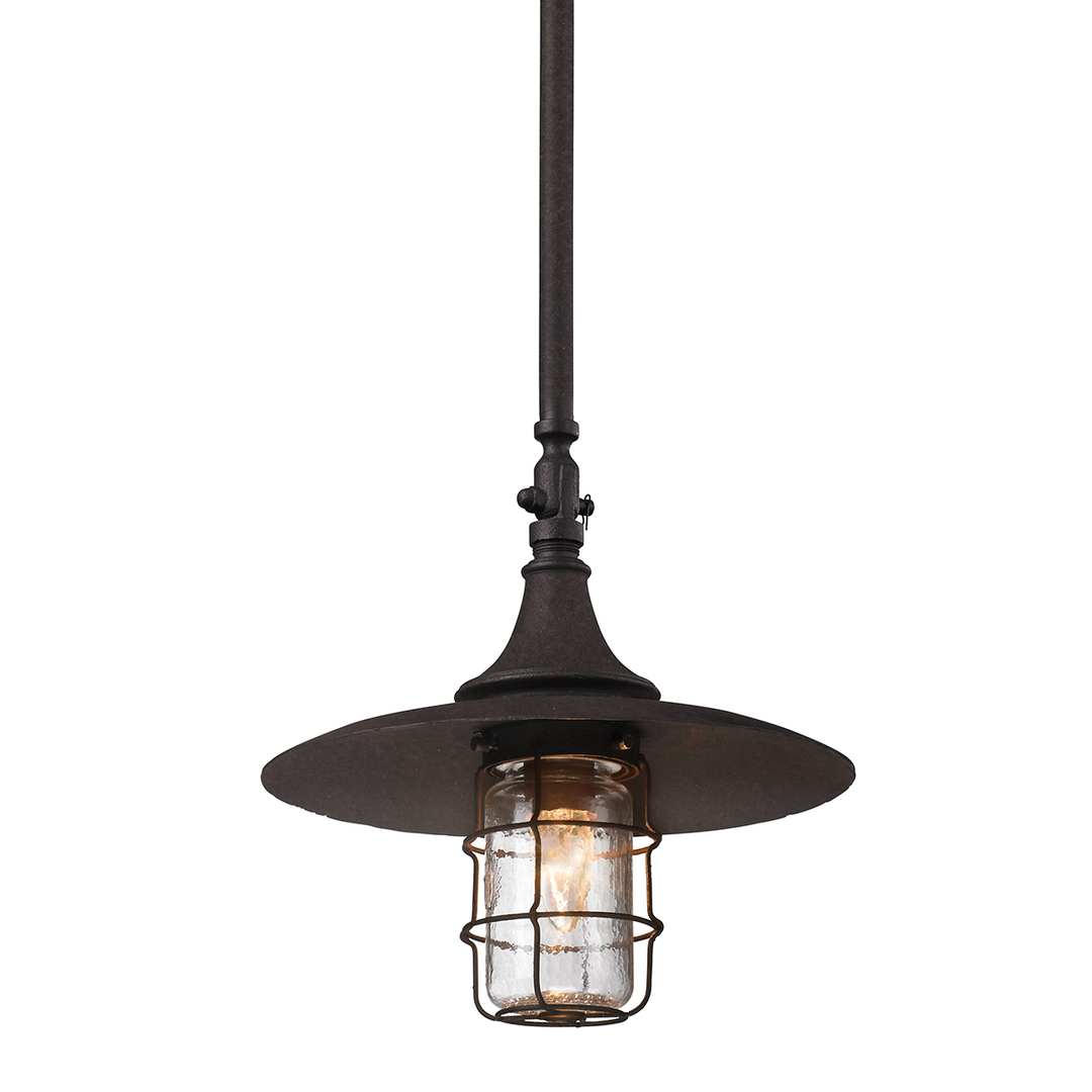 Troy Lighting ALLEGHENY 1LT HANGER 1LT HANGER MEDIUM F3228 Pendants Troy Lighting CENTENNIAL RUST  