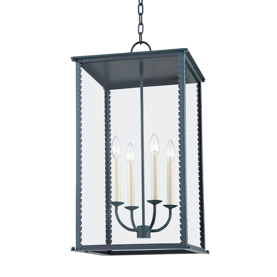 Troy Lighting 4 LIGHT LARGE EXTERIOR LANTERN F6715 Pendants Troy Lighting VERDIGRIS  