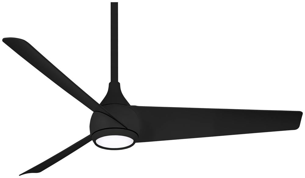 Minka Aire Twist - LED 52" Ceiling Fan F678L Indoor Ceiling Fans Minka-Aire Coal