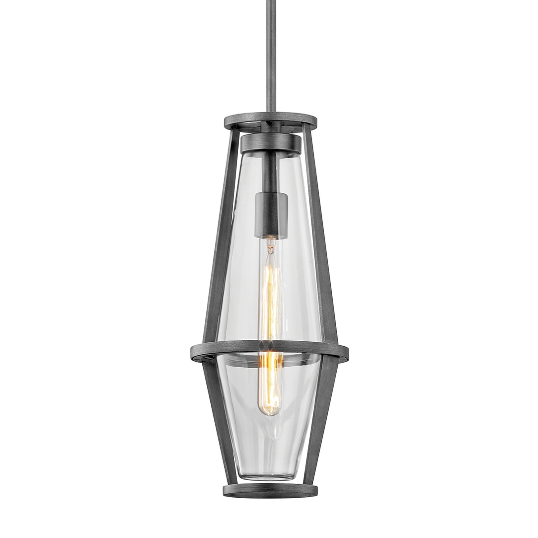 Troy Lighting PROSPECT 1LT HANGER F7617 Pendants Troy Lighting GRAPHITE  