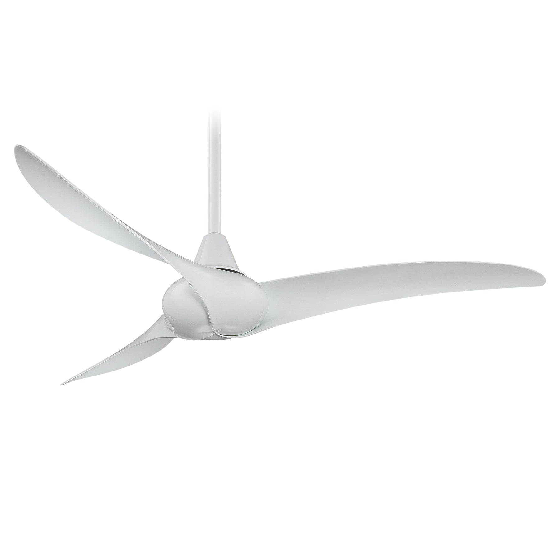 Minka Aire WAVE 52" Three Blade Ceiling Fan F843 Ceiling Fan Minka-Aire WHITE / WHITE  