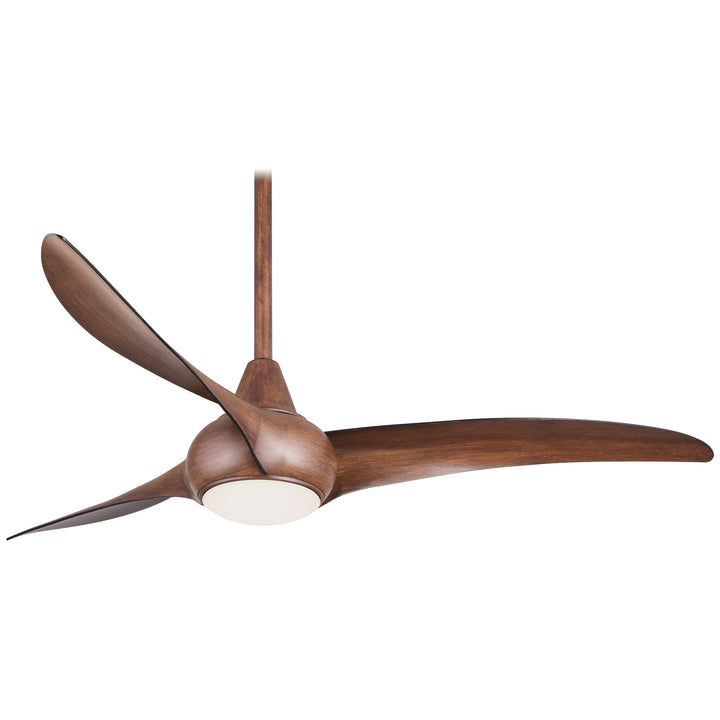 Minka Aire LIGHT WAVE LED52" Three Blade Ceiling Fan F844 Indoor Ceiling Fans Minka-Aire Distressed Koa  