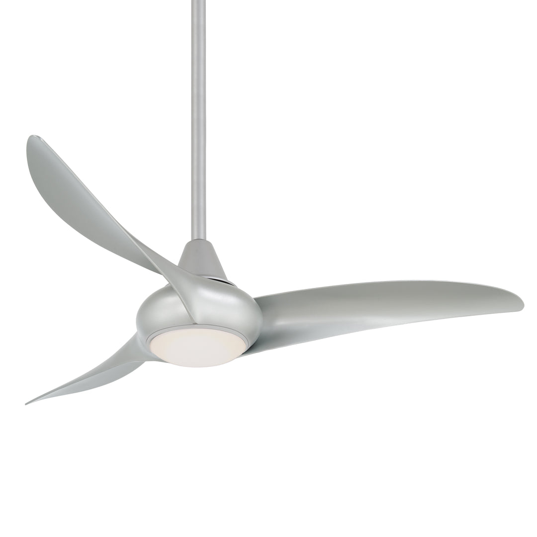 Minka Aire 44" Light Wave F845 Indoor Ceiling Fans Minka-Aire Silver  