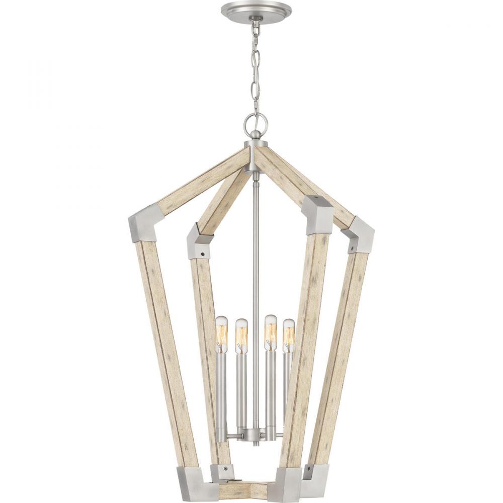 Quoizel Fable Lantern FB5204 Pendants Quoizel Antique Nickel  