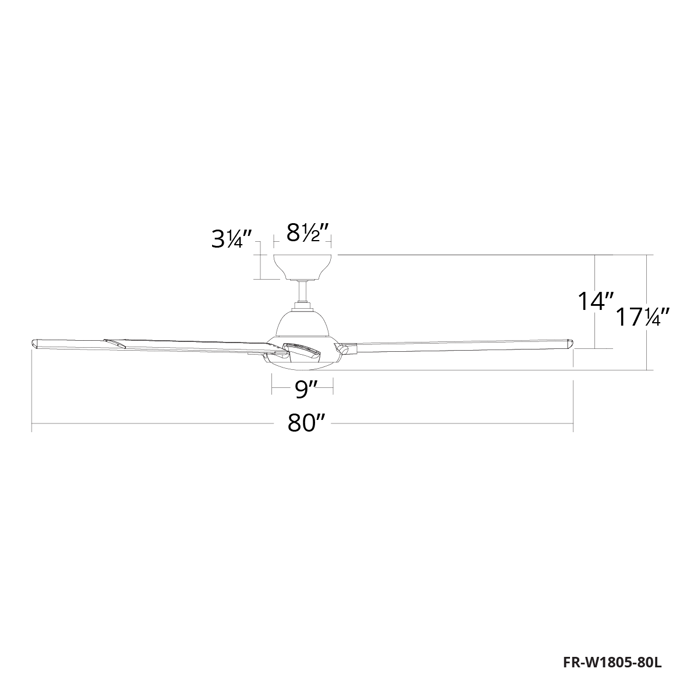 Modern Forms Hydra 80 FR-W1805-80L Indoor Ceiling Fans Modern Forms Fans   