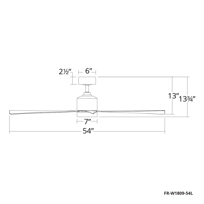 Modern Forms Lotus FR-W1809-54L Indoor Ceiling Fans Modern Forms Fans   