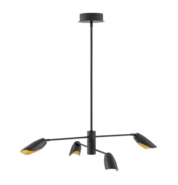 Hinkley Lighting Bowery Medium Single Tier Pendant FR35804BLK Chandeliers Hinkley   