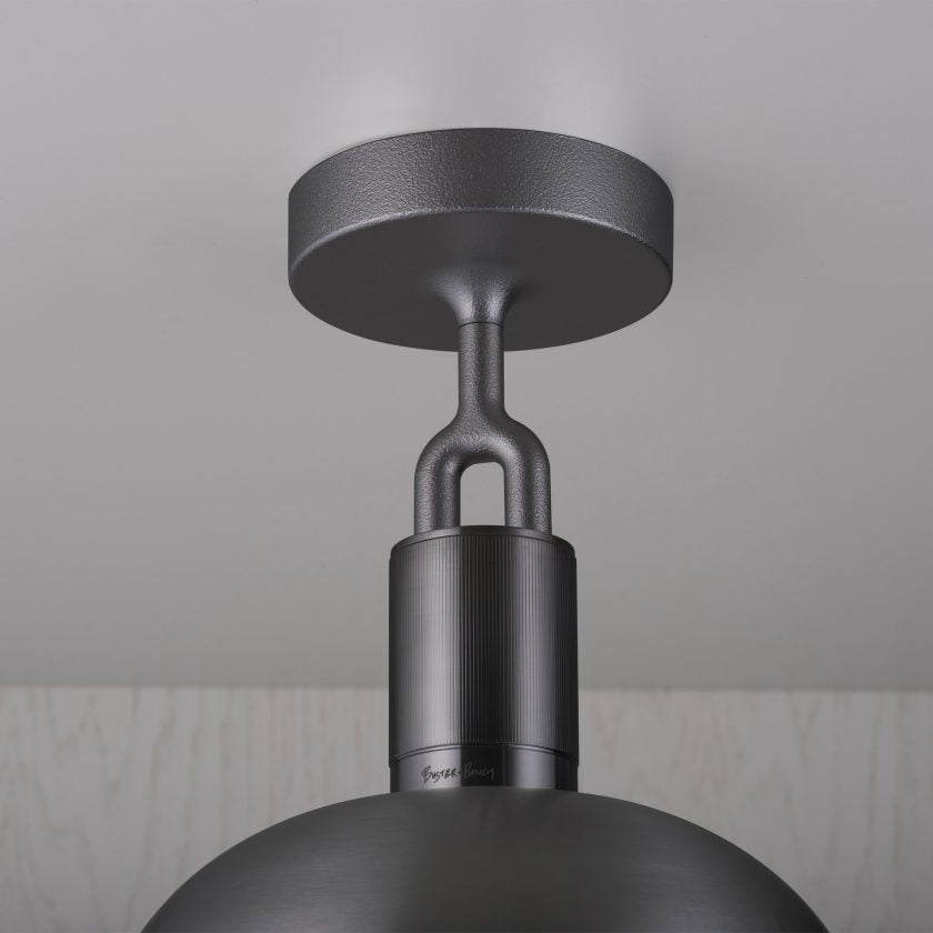 Buster + Punch Forked Ceiling Light with Shade and Globe