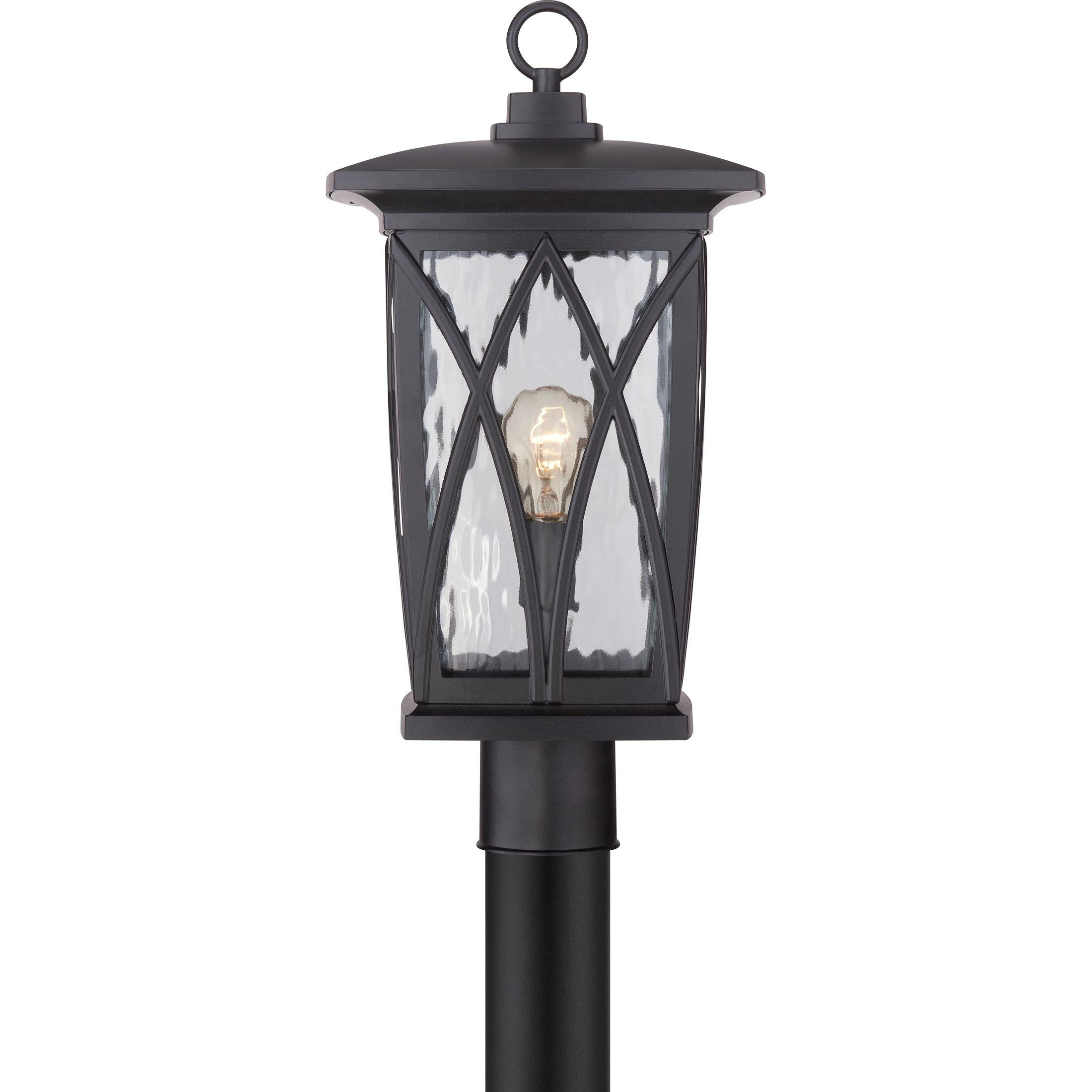 Quoizel Grover Outdoor Lantern, Post