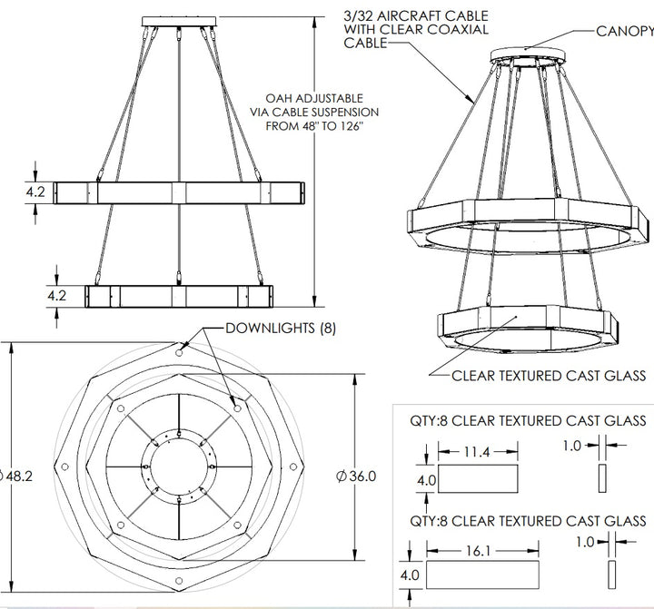 Hammerton Glacier Double Tier - 2B