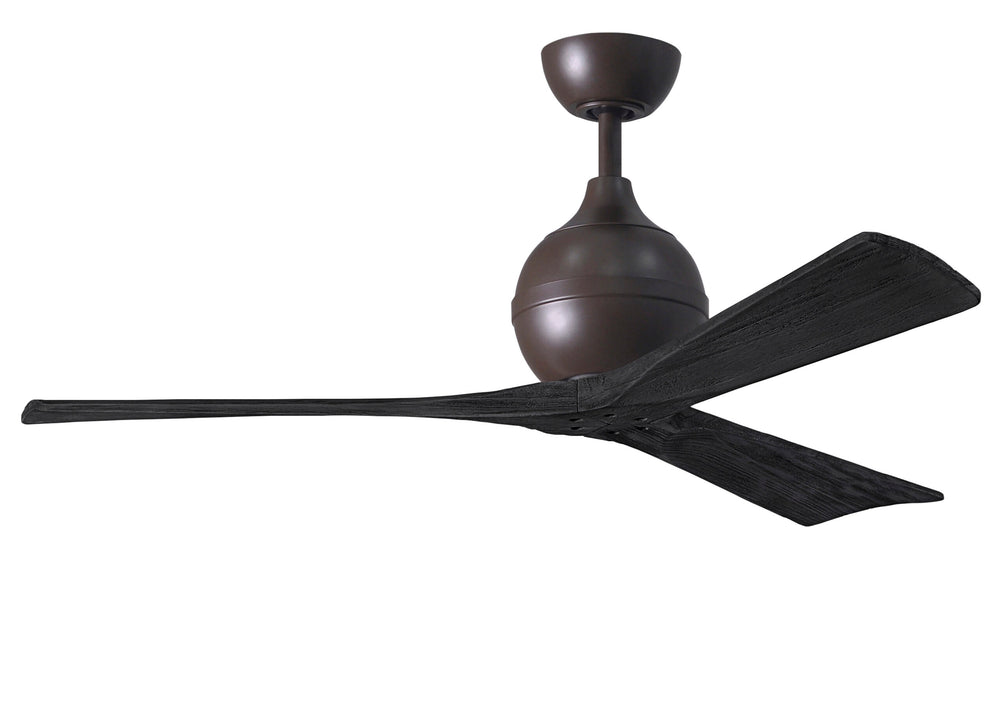 Matthews Fan Company Irene-3 Ceiling Fan Indoor Ceiling Fans Matthews Fan Company 52" Textured Bronze Matte Black