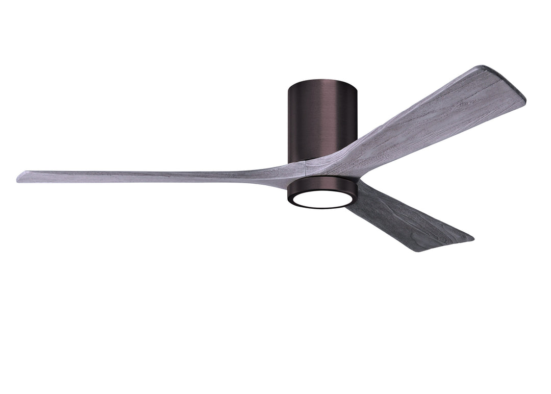 Matthews Fan Company Irene-3HLK 60" Flush Mounted Ceiling Fan with LED Light Kit