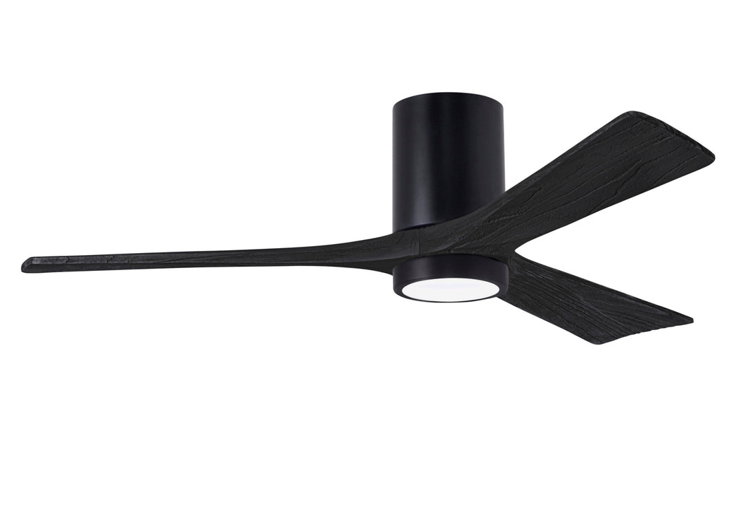 Matthews Fan Company Irene-3HLK 52" Flush Mounted Ceiling Fan with LED Light Kit