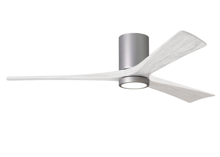 Matthews Fan Company Irene-3HLK 60" Flush Mounted Ceiling Fan with LED Light Kit