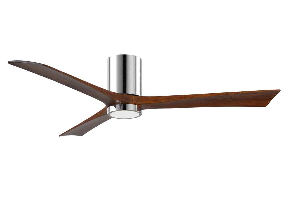 Matthews Fan Company Irene-3HLK 60" Flush Mounted Ceiling Fan with LED Light Kit