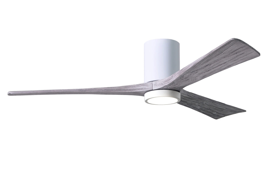 Matthews Fan Company Irene-3HLK 60" Flush Mounted Ceiling Fan with LED Light Kit