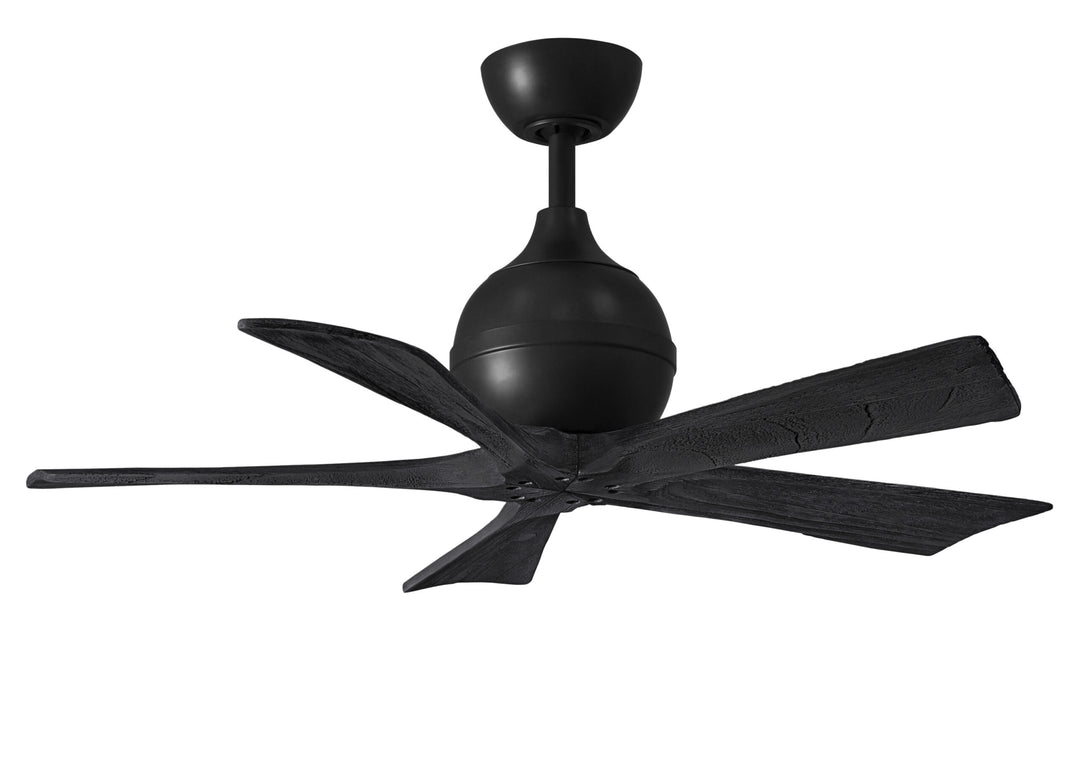 Matthews Fan Company Irene-5  Ceiling Fan Indoor Ceiling Fans Matthews Fan Company 42" Matte Black Matte Black