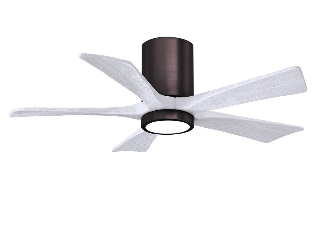 Matthews Fan Company Irene-5HLK 42" Flush Mounted Ceiling Fan with LED Light Kit