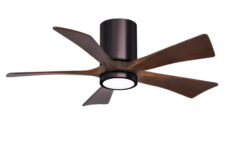 Matthews Fan Company Irene-5HLK 42" Flush Mounted Ceiling Fan with LED Light Kit