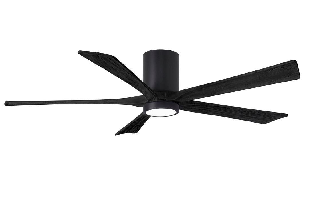 Matthews Fan Company Irene-5HLK 60" Flush Mounted Ceiling Fan with LED Light Kit