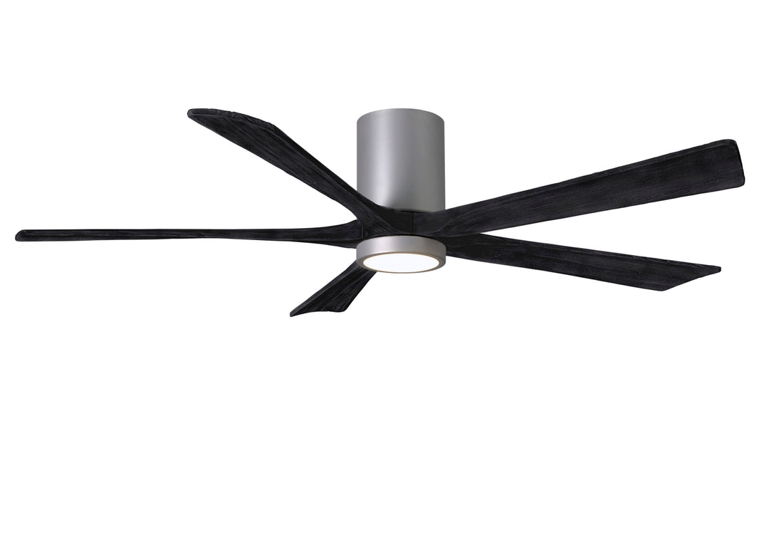 Matthews Fan Company Irene-5HLK 60" Flush Mounted Ceiling Fan with LED Light Kit