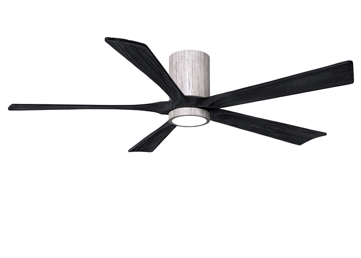 Matthews Fan Company Irene-5HLK 60" Flush Mounted Ceiling Fan with LED Light Kit