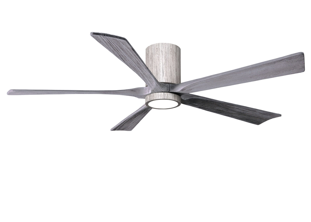 Matthews Fan Company Irene-5HLK 60" Flush Mounted Ceiling Fan with LED Light Kit