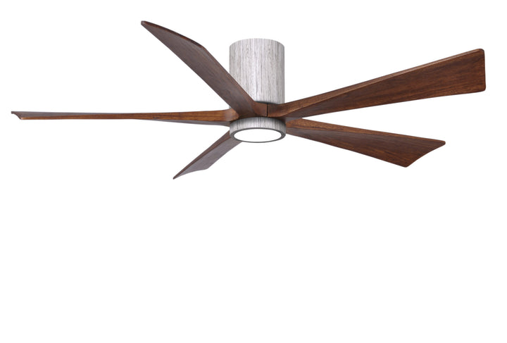 Matthews Fan Company Irene-5HLK 60" Flush Mounted Ceiling Fan with LED Light Kit