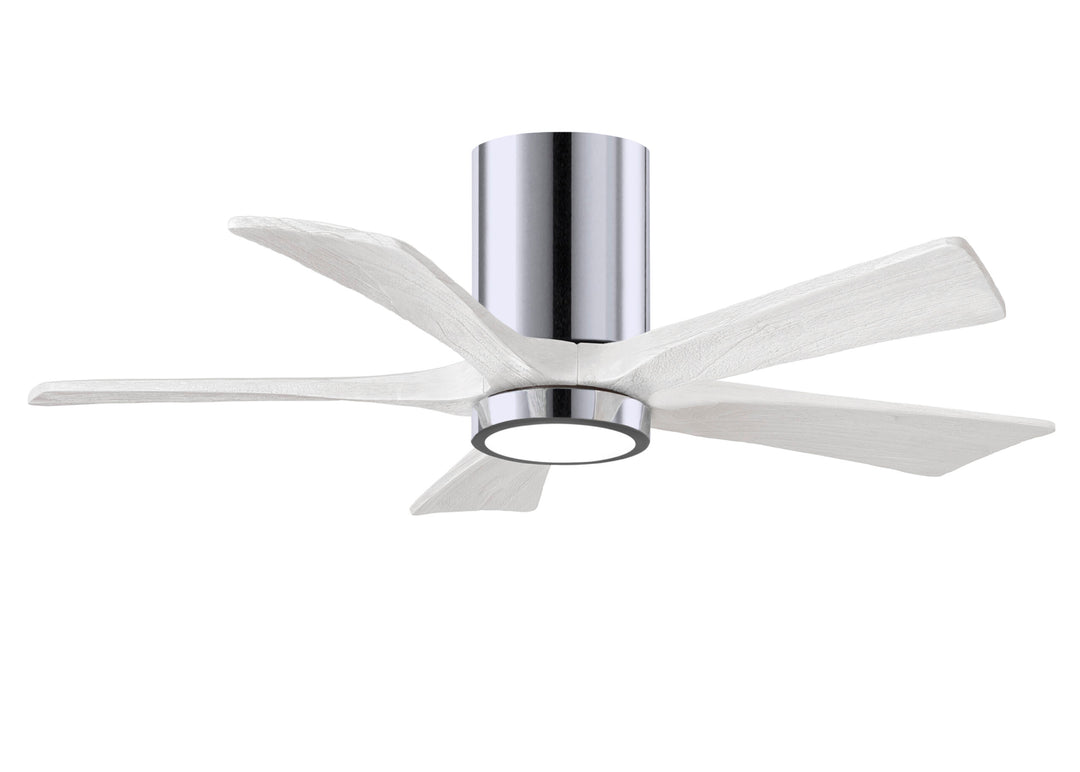 Matthews Fan Company Irene-5HLK 42" Flush Mounted Ceiling Fan with LED Light Kit