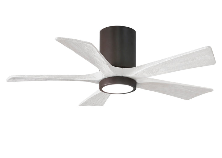 Matthews Fan Company Irene-5HLK 42" Flush Mounted Ceiling Fan with LED Light Kit