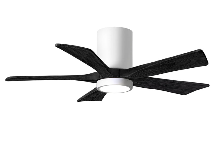 Matthews Fan Company Irene-5HLK 42" Flush Mounted Ceiling Fan with LED Light Kit