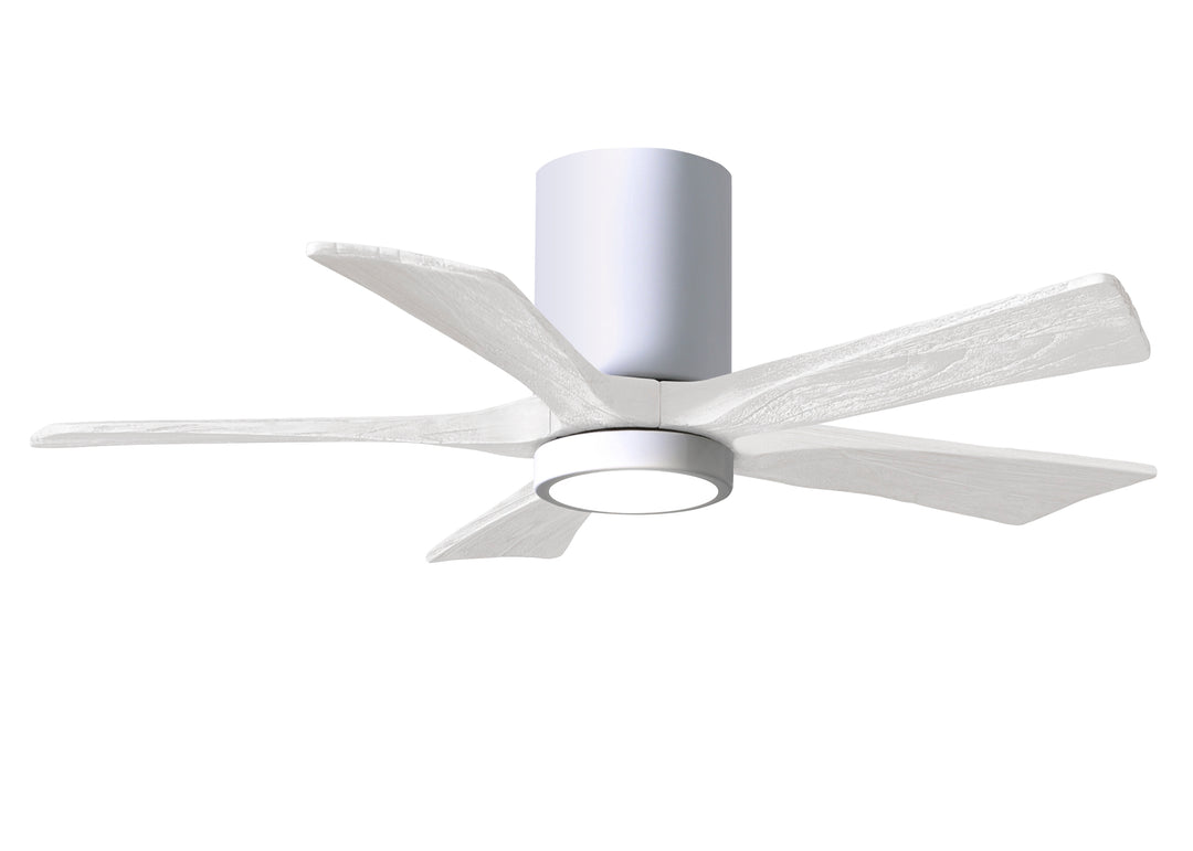 Matthews Fan Company Irene-5HLK 42" Flush Mounted Ceiling Fan with LED Light Kit