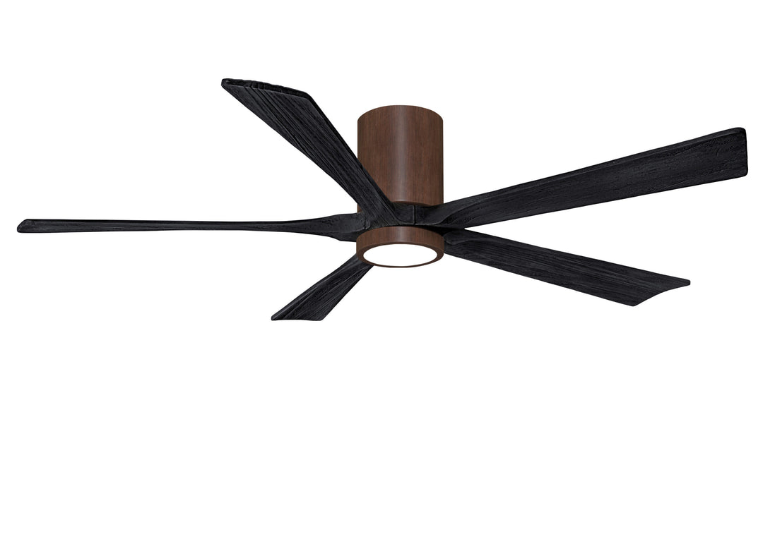 Matthews Fan Company Irene-5HLK 60" Flush Mounted Ceiling Fan with LED Light Kit