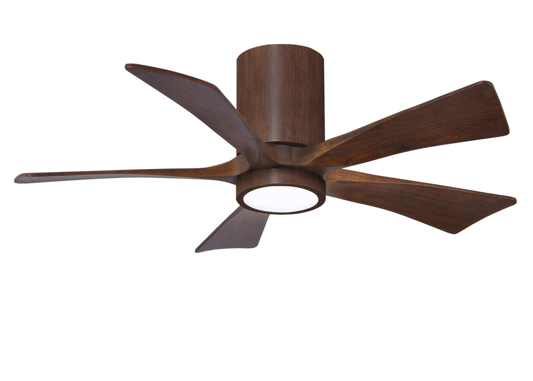 Matthews Fan Company Irene-5HLK 42" Flush Mounted Ceiling Fan with LED Light Kit