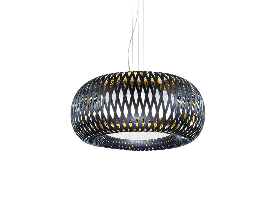 SLAMP KALATOS SUSPENSION Pendants Slamp BLACK/GOLD  