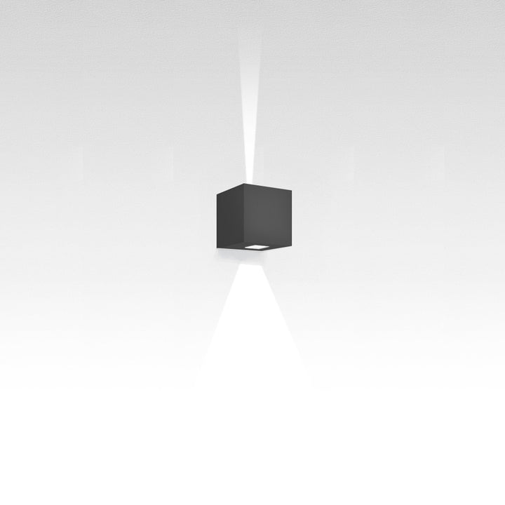 Artemide Effetto Square Wall Outdoor Wall Lights Artemide Gray 1 Large / 1 Narrow Beam 