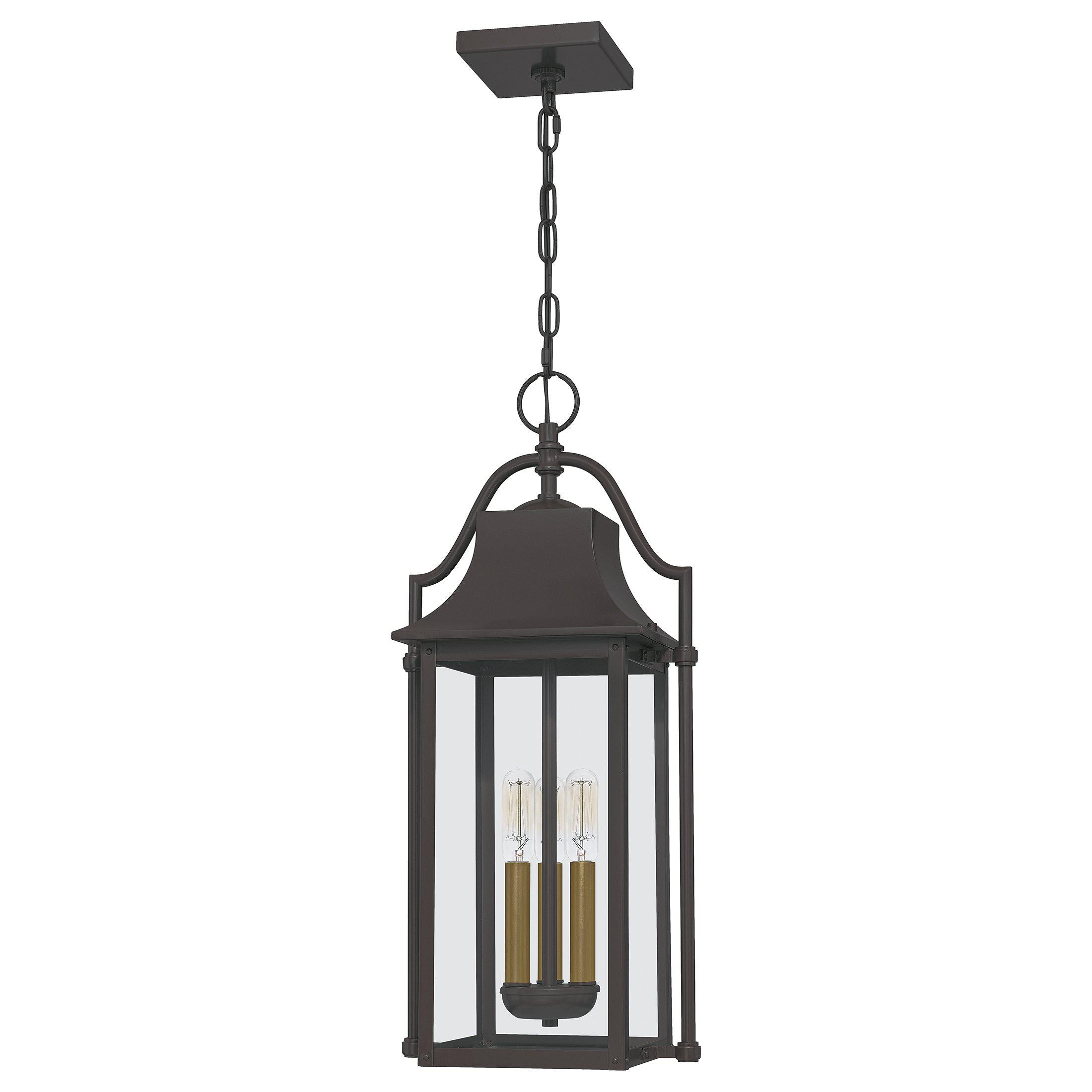 Quoizel  Manning Outdoor Lantern, Hanging Outdoor Light Fixture l Hanging Quoizel   