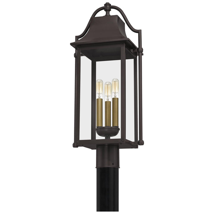 Quoizel Manning Outdoor Lantern, Post